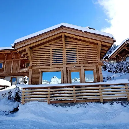 De Capucine Avec Jacuzzi Et Magnifique Vue Chalet