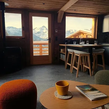 De Capucine Avec Jacuzzi Et Magnifique Vue Combloux