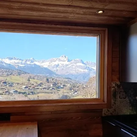 Chalet De Capucine Avec Jacuzzi Et Magnifique Vue